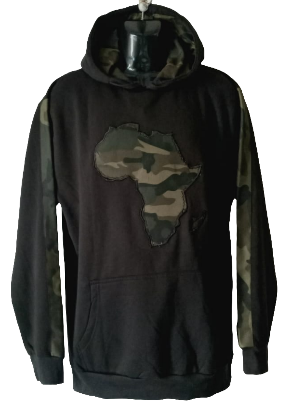 Camouflage -  Africa Map Hoodie