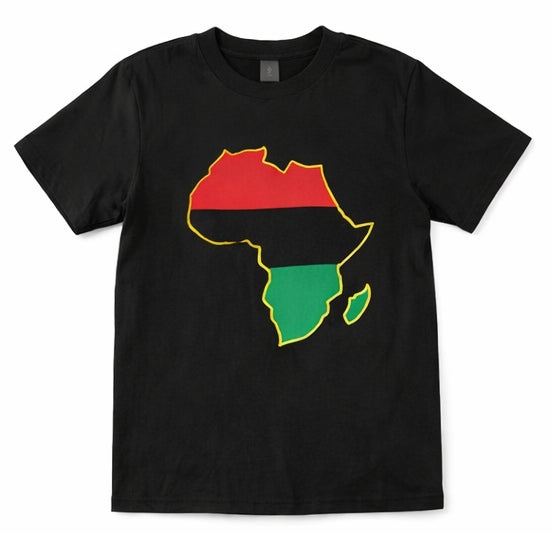 Exodus Africa Map - Marcus Garvey (Gold)
