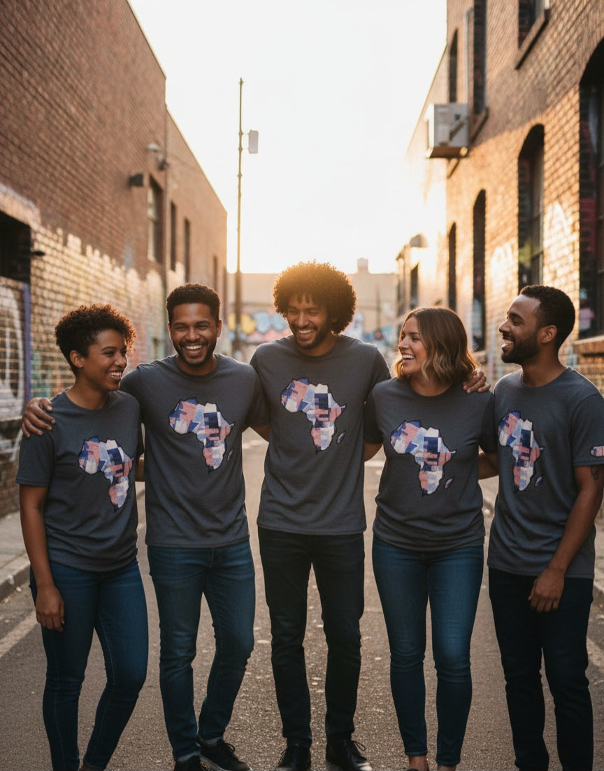 Grey Africa Map - Patch