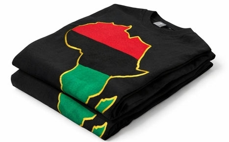 Exodus Africa Map - Marcus Garvey (Gold)