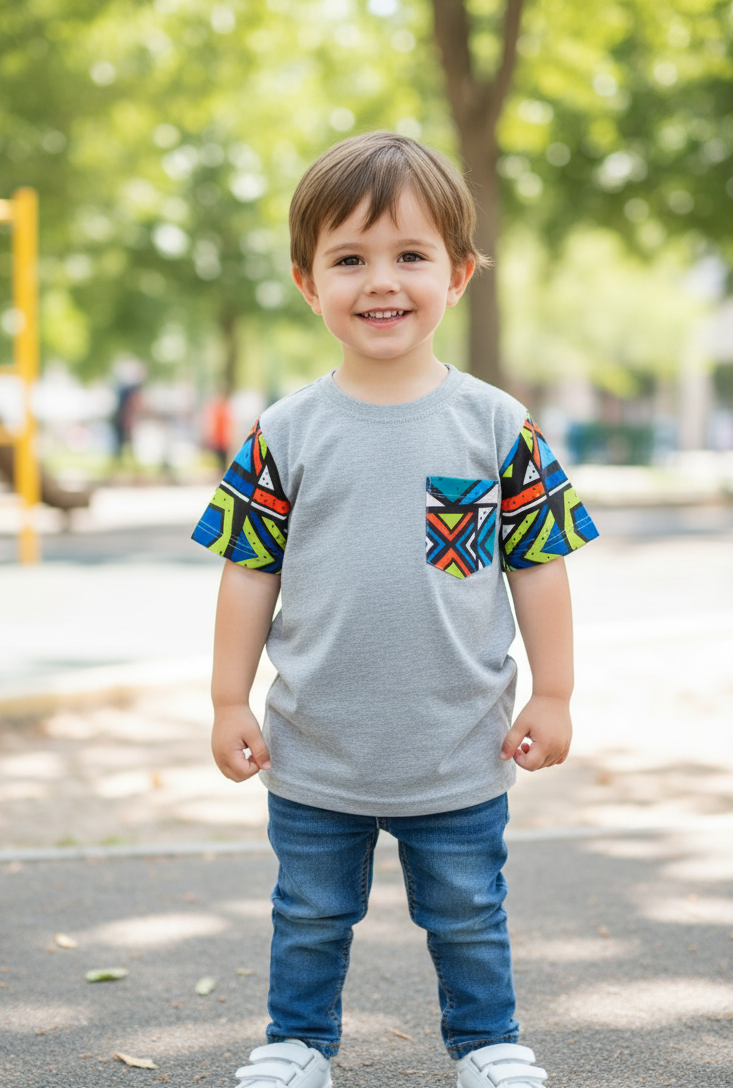 Exodus kid Pocket GREY