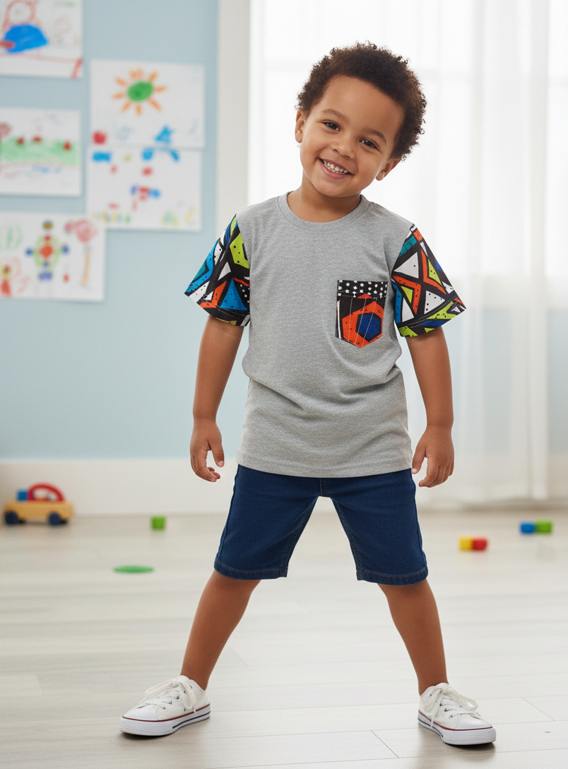 Exodus kid Pocket GREY