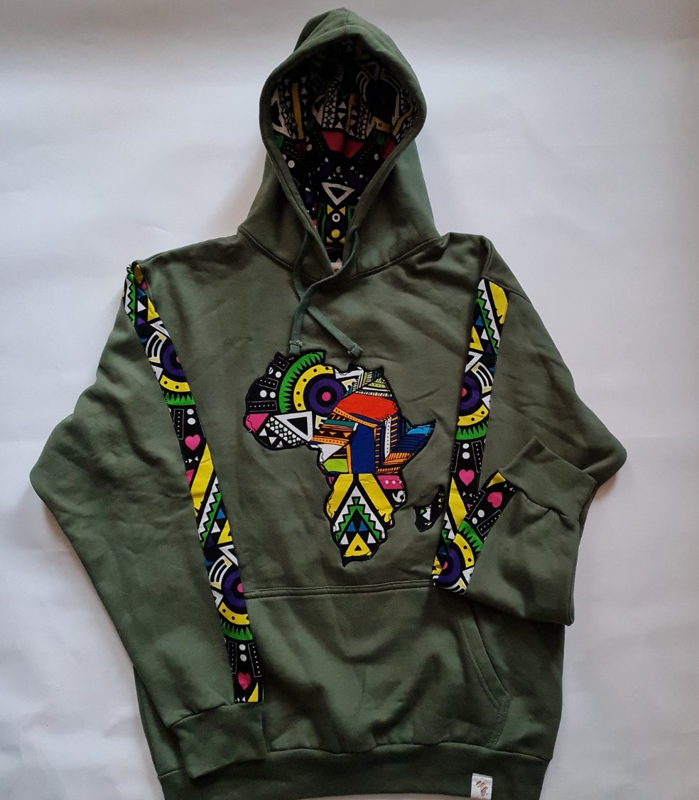 Khaki sale green hoodie