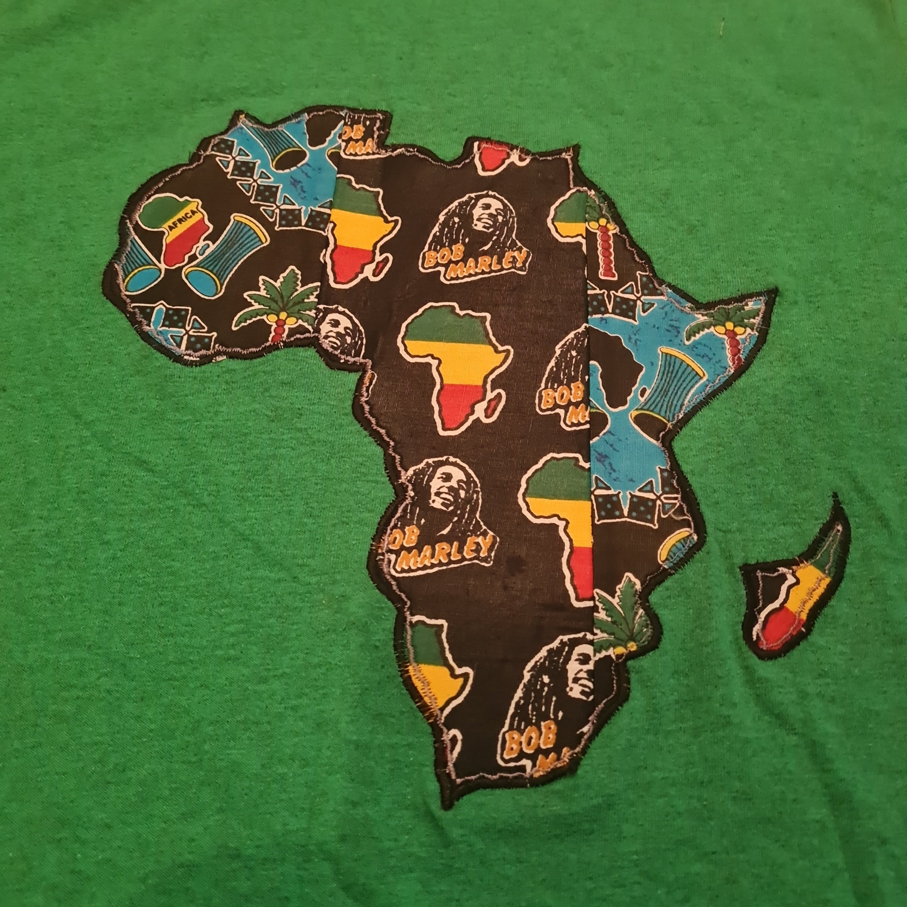 Green Africa Map