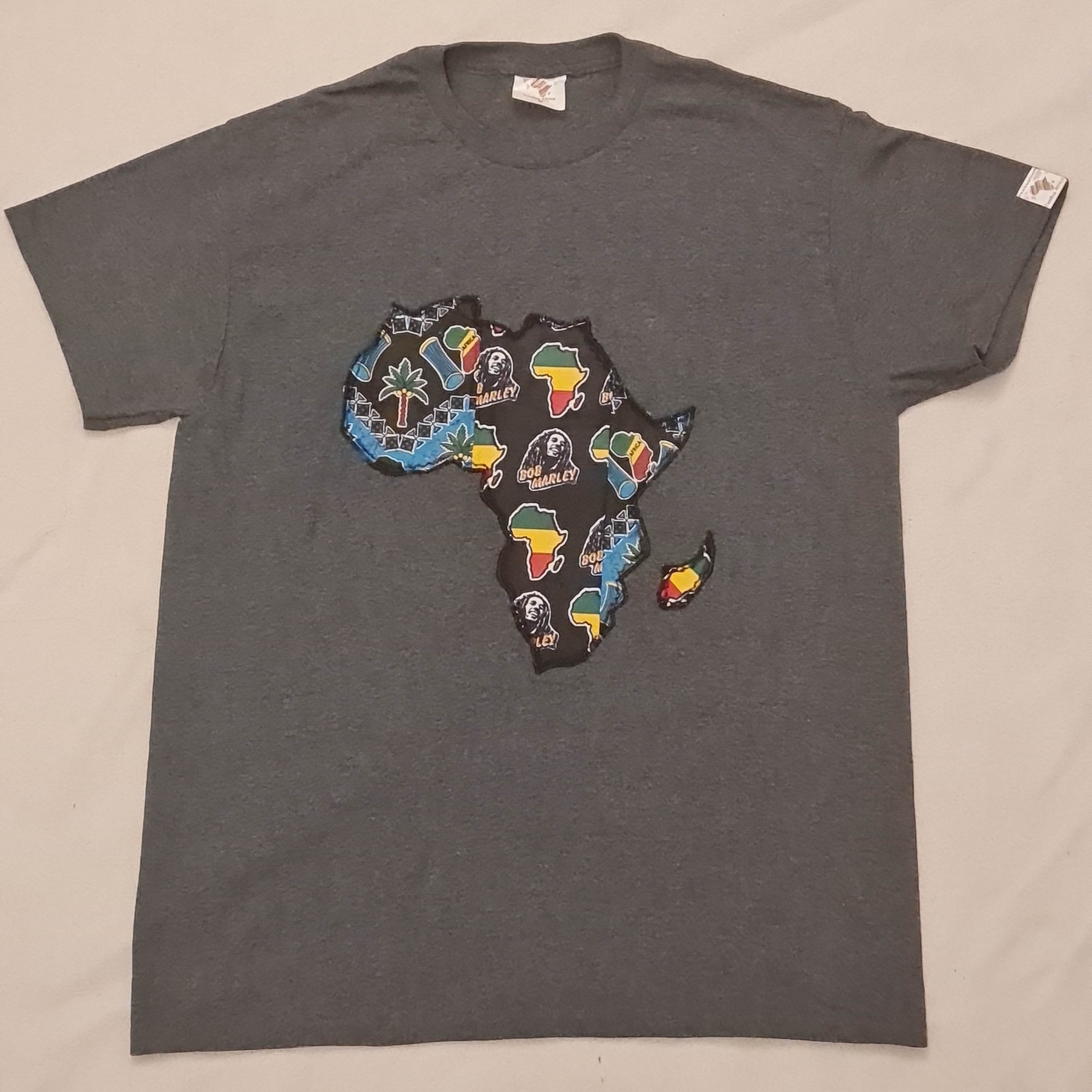 Grey Africa Map